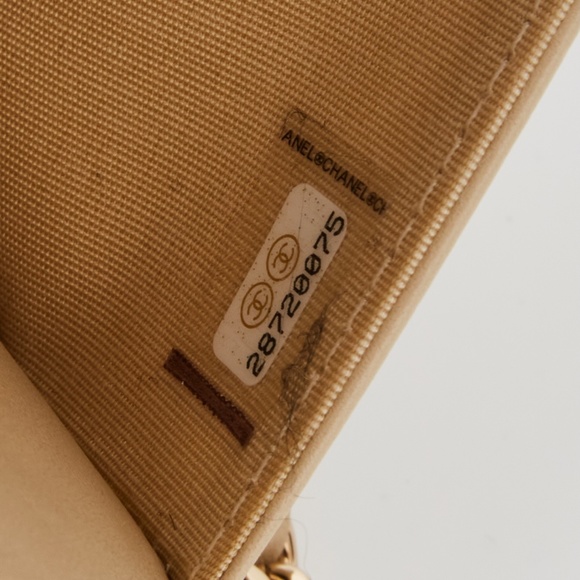 CHANEL TWEED SHEARLING WALLET ON A CHAIN WOC CROSSBODY BAG 2019 - Picture 6 of 8